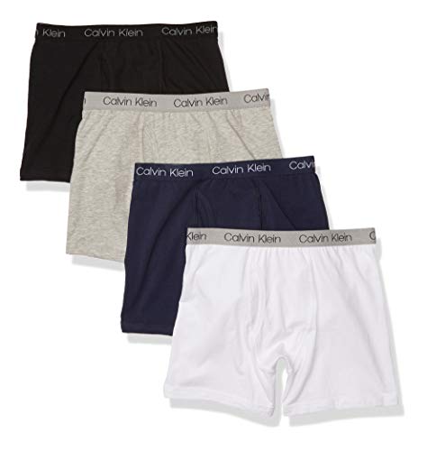 CK Boys Underwear Boxer Briefs, 4 Pack, Black Iris, 16-18 CK Boys Underwear Boxer Briefs, 4 Pack, Black Iris, 16-18